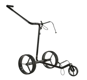 Jucad carbon travel push en pull golftrolley Jucad carbon travel push en pull golftrolley