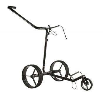 Jucad carbon travel push en pull golftrolley Jucad carbon travel push en pull golftrolley