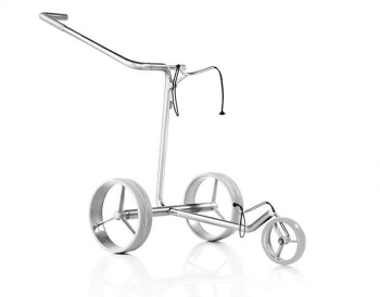 JuStar de prijsbewuste golftrolley de Ster van Titanium JuStar de prijsbewuste golftrolley de Ster van Titanium