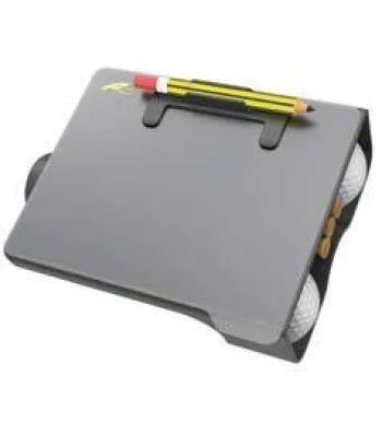 Scorecardhouder voor de golftrolley van Powakaddy