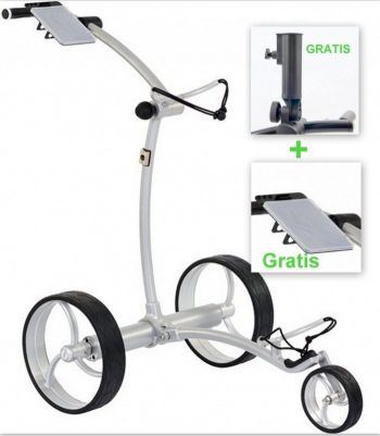 Profikaddy golftrolley X3 met gratis extra's Profikaddy golftrolley X3 met gratis extra's